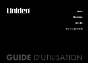 Uniden TRU8866 French Owners Manual