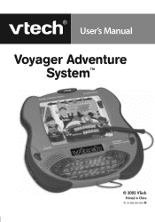 Vtech Voyager Adventure System User Manual