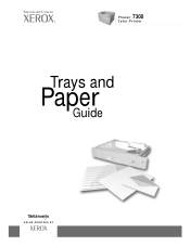 Xerox 7300DN Trays and Paper Guide