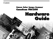 Canon CanoScan FB 620U Product Setup, User Guides & Manuals