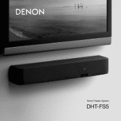 Denon DHT FS5 Literature/Product Sheet