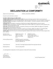 Garmin Forerunner 630 ?Declaration of Conformity