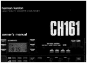 Harman Kardon CH161 Owners Manual