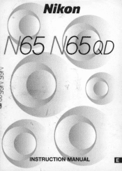 Nikon N65 Instruction Manual