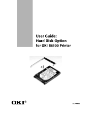 Oki B6100 User's Guide: Hard Disk Option for B6100 Printer