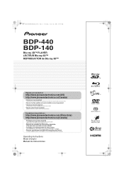 Pioneer BDP-140 Owner's Manual