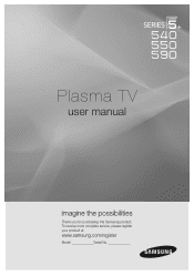 Samsung PN50C550G1F User Manual (user Manual) (ver.1.0) (Spanish)
