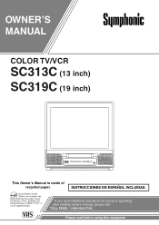 Symphonic SC313C Owner's Manual