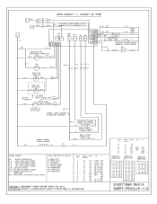 Frigidaire GLCS389FQ Wiring Schematic