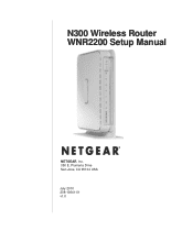 Netgear WNR2200 WNR2200 Setup Manual