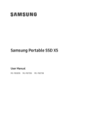 Samsung MU-PB1T0B User Manual