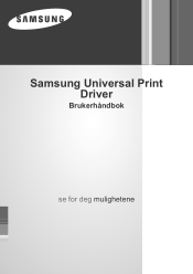 Samsung SCX 4826FN Universal Print Driver Guide (KOREAN)
