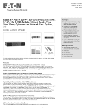 Tripp Lite 5P750RC Product Datasheet