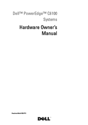 Dell PowerEdge C6100 Hardware Owner's Manual