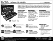 EVGA GeForce GTX 460 2Win PDF Spec Sheet