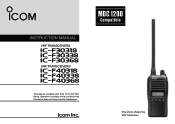 Icom F3031S / F4031S Instruction Manual