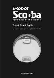 iRobot Scooba 350 Quick Start Guide