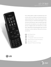 LG CF360 Data Sheet