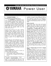 Yamaha PLG150PF PLG150PF Guide