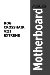Asus ROG CROSSHAIR VIII EXTREME Users Manual English