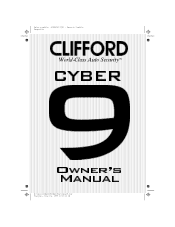 Clifford Cyber 9 Owners Guide
