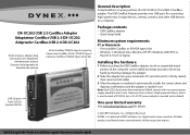 Dynex dx-uc202 Installation Guide