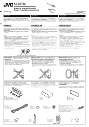 JVC ABT22 Installation Manual
