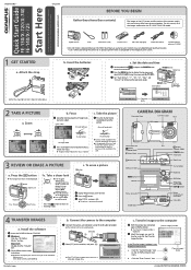 Olympus FE 130 FE-140 Quick Start Guide (English, Português)
