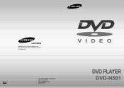 Samsung DVD-N501/XAA User Manual (user Manual) (ver.1.0) (English)
