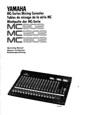 Yamaha MC1202 Owner's Manual (image)