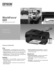Epson WorkForce 520 Brochure