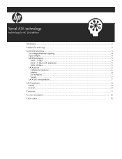 HP 349239-B21 Serial ATA technology, 2nd edition