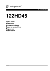 Husqvarna 122HD45 Parts Guide