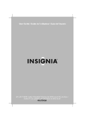 Insignia NS-LTDVD20 User Manual (English)