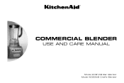 KitchenAid KCB148SGR Use and Care Manual