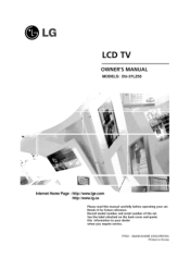 LG DU-37LZ55 Owners Manual
