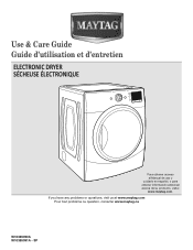 Maytag MGDE201YW Use & Care Guide
