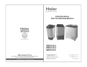 Haier HWM80-100 Operation Manual