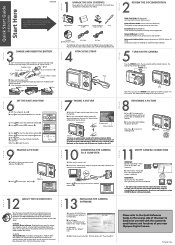 Olympus D630 D-630 Zoom Quick Start Guide (English)