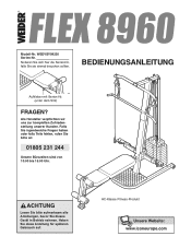 Weider Flex 8960 German Manual