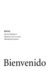 BenQ FP72ES User Manual