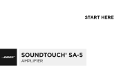 Bose SoundTouch SA-5 Multilingual Quick Start Guide