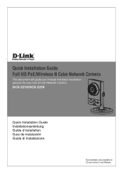 D-Link DCS-2210L Quick Installation Guide