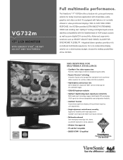 ViewSonic VG732m VG732m Datasheet