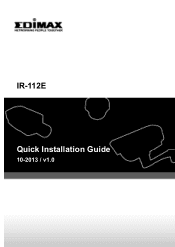 Edimax IR-112E Installation Guide