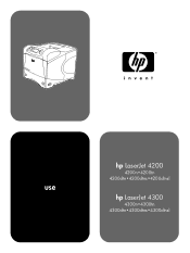 HP 4200n HP LaserJet 4200 and 4300 series printer - User Guide