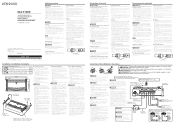 Kenwood KAC-9106D User Manual