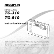Olympus TG-310 TG-610 Instruction Manual (English)