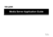 TP-Link Archer D2 Archer D9 Media Server Application Guide