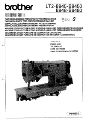 Brother International LT2-B848 Parts Manual - English